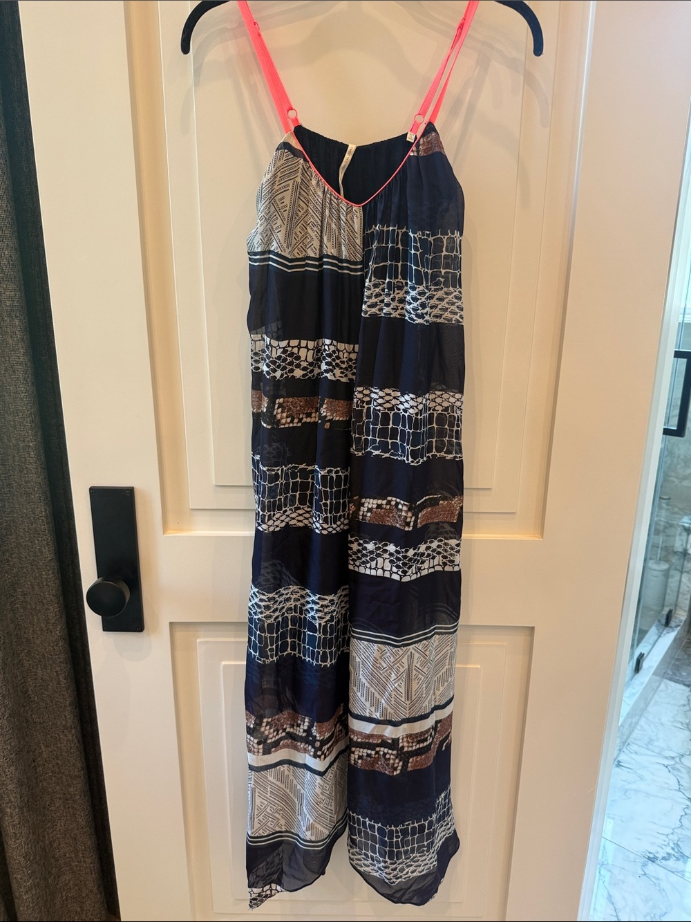 Twelfth Street by Cynthia Vincent Navy Maxi Dress